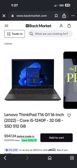 Lenovo ThinkPad T16 Gen1