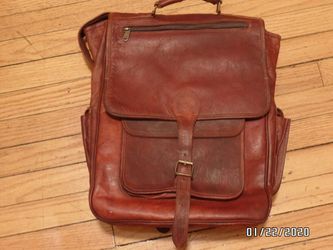 Backpack 100% Real leather