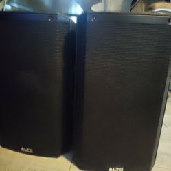 Alto Speakers TS 212 One Working, One Not Working 