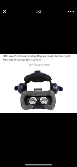 HTC Vive Pro Foam Padding Replacement. 2 Pack