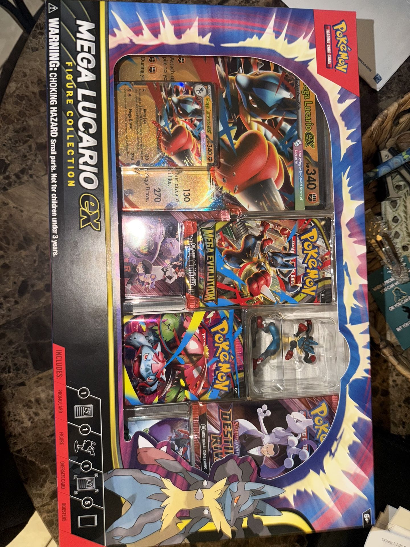 Mega Lucario Figure Collection Sealed