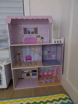 Doll House With Small Furnitures