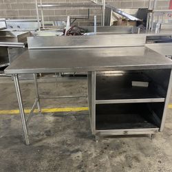 Work Table/Bench w/ Shelves