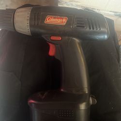 Coleman drill 18 V no charger with battery
