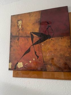 Abstract wall decor