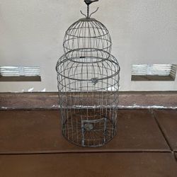 Large Bird Cage Decor