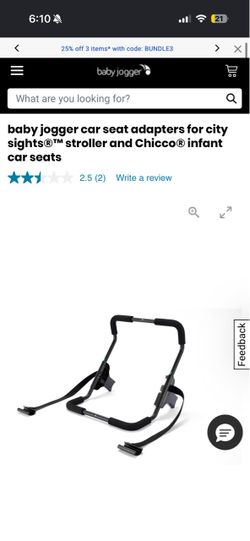 Baby Jogger Chicco Car Seat Adapters