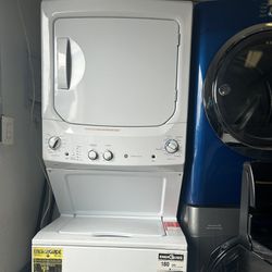 GE Stackable Washer+Dryer (delivery+install Available) 