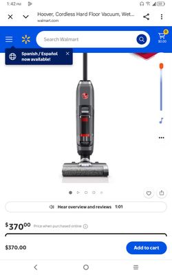 Vacuum, steam cleaner hoover