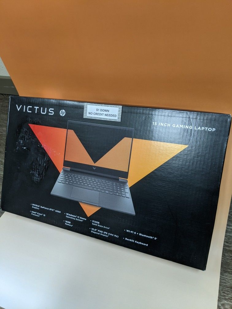 Hp Victus Laptop New - Pay $1 today and pay the rest later -