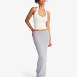 Rib Maxi Skirt - New