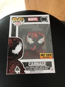 Funko pop exclusive marvel carnage brand new