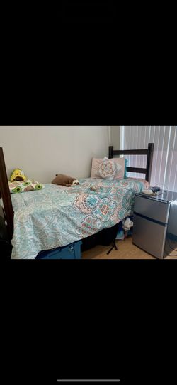 Twin Cover And Throw Pillow