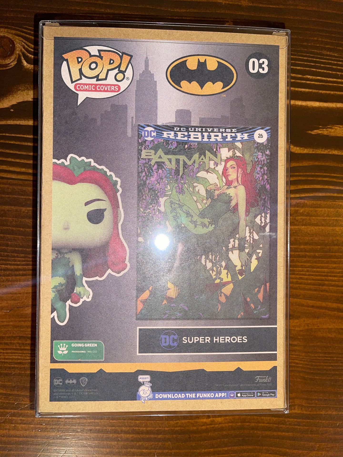 Funko Pop! Comic Cover Poison Ivy Earth Day Walmart Exclusive In A