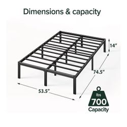 Full Size Bed Frame / Mattress
