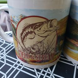 Hunting/fishing mugs