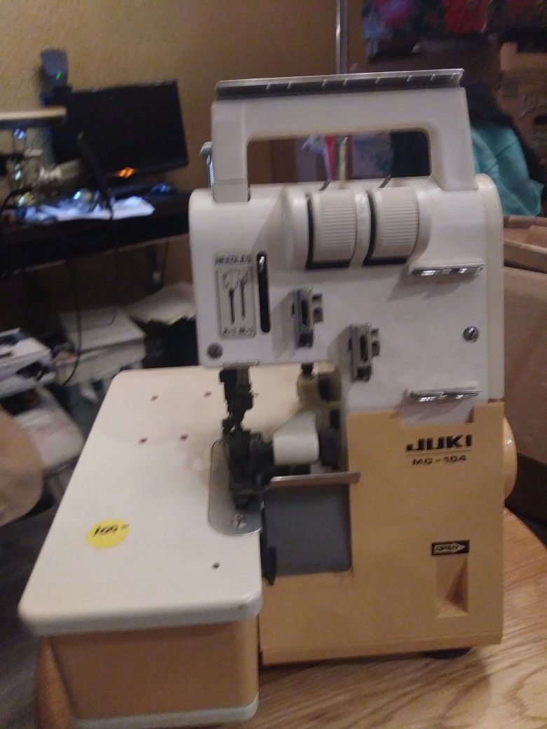 Juki Sewing machine no pedal