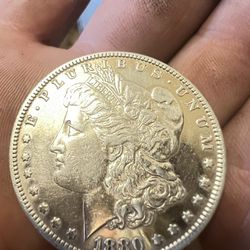 1880 O Morgan Silver Dollar 