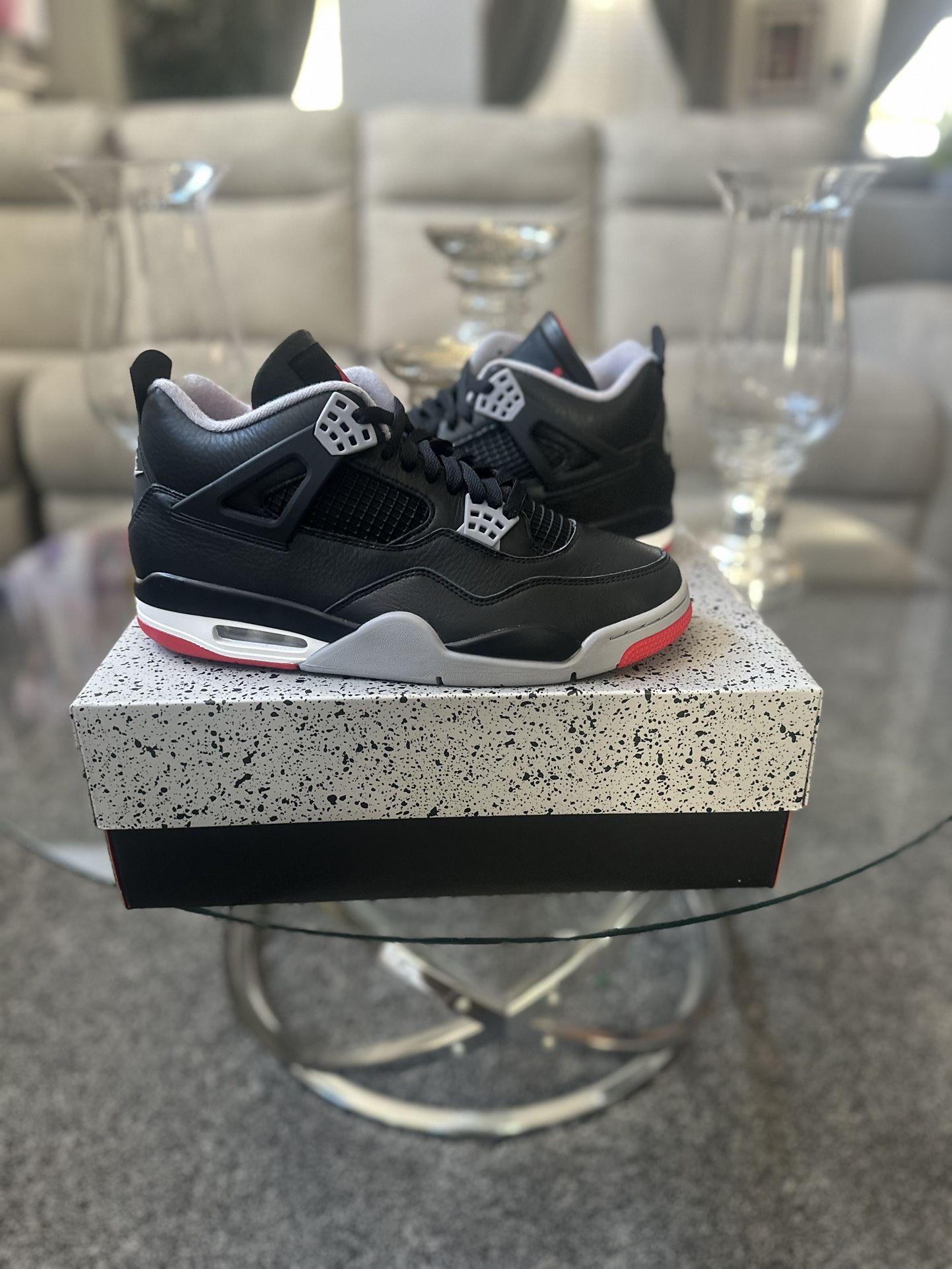 Air Jordan 4 Bred Reimagined