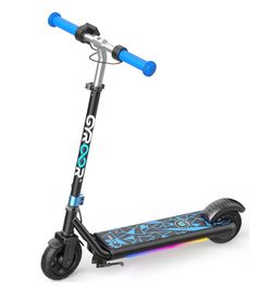 The product is new. Gyroor Kids Electric Scooter 150W Motor LED Display H30Max 150W Powerful Motor, Blue