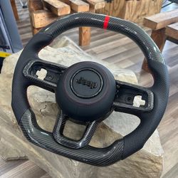 JEEP JL/JT - Track Series Steering Wheels For High Performance Builds CARBON FIBER