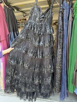 Prom black formal size 16