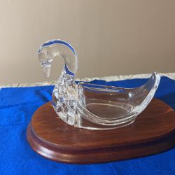 Acrylic Swan Trinket Dish
