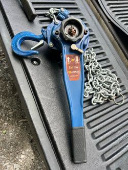 1.5 ton 3300 lb chain hoist