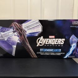 Hasbro Marvel Avengers Endgame Legends Stormbreaker Electronic Axe Thor Roleplay Item with Sound FX