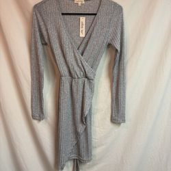 Women’s Urban Rose Knit Wrap Dress