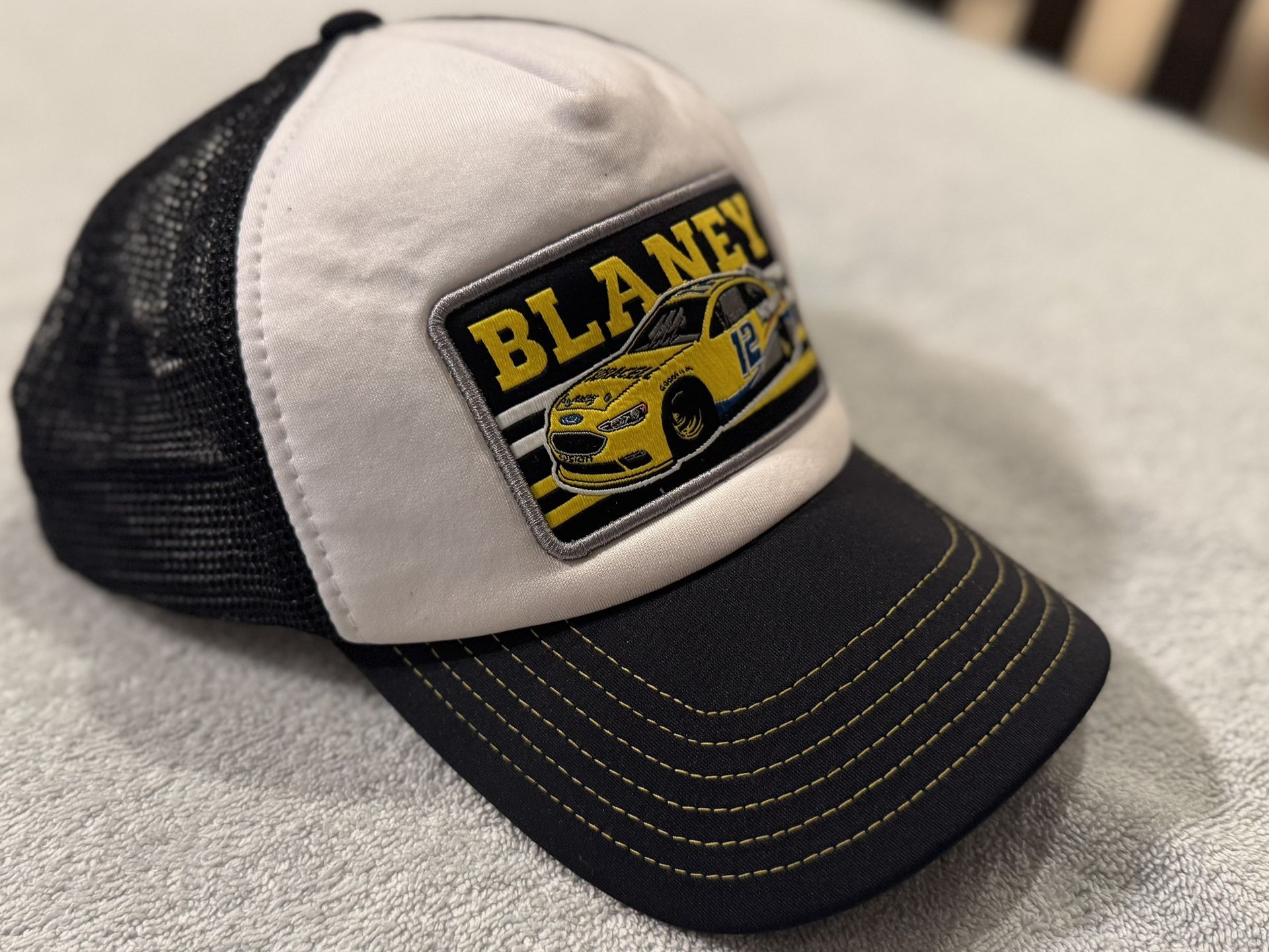 Brand-new Ryan Blaney #12 Team Penske trucker hat