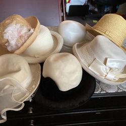 31 Women ‘s Hats Size 7Circumference 22 “ For Church & Special Occasion $ 20/1