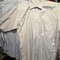Eagle 2 Ply Pinpoint Dress Shirts