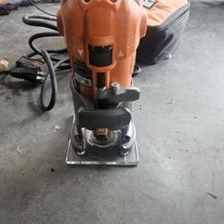 RIDGID Compact Router Kit – Includes Bag & Accessories