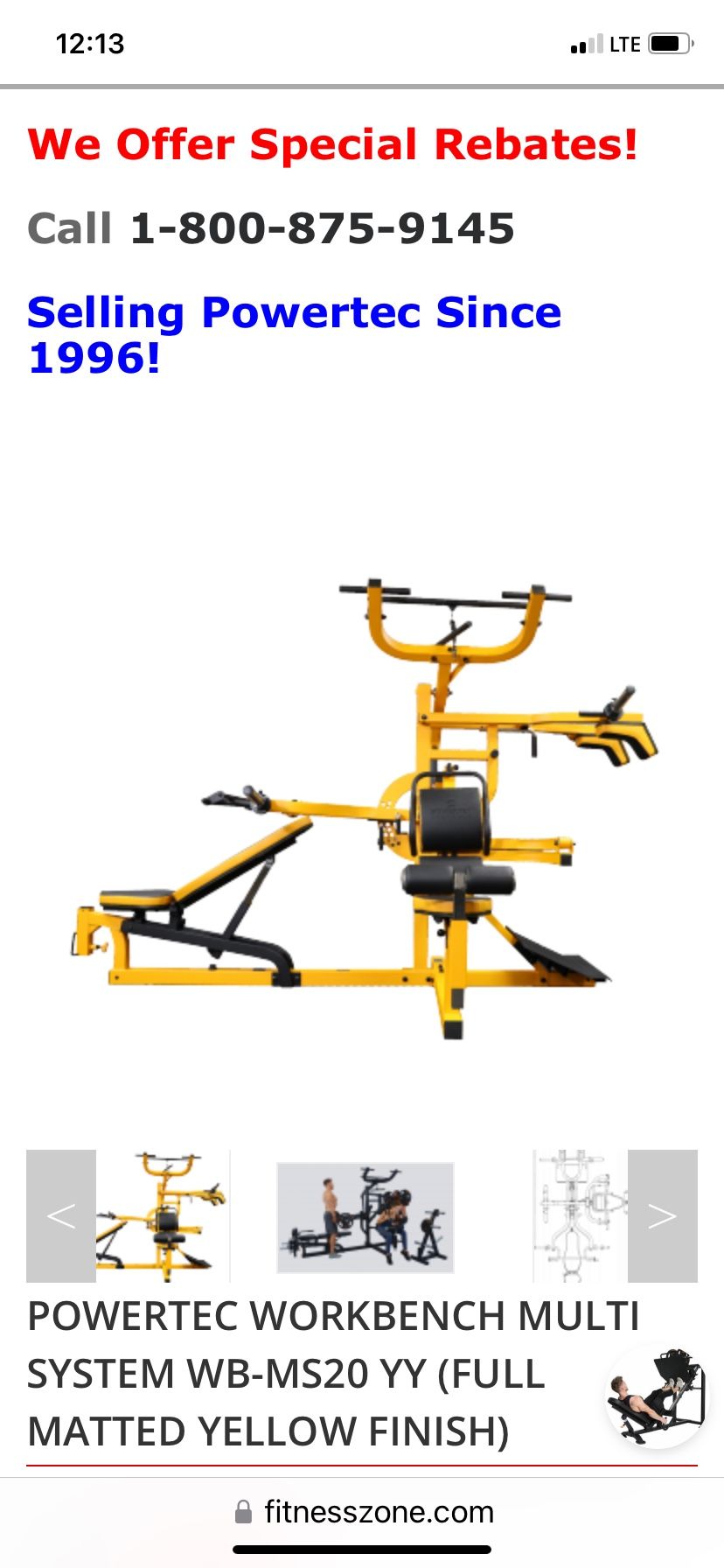 Powertec Workbench Multisystem 