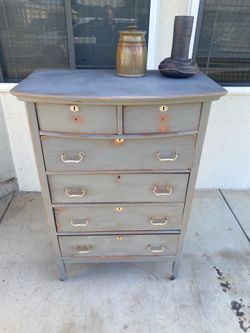 Not too shabby , antique chest, tall-boy