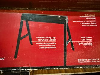Husky Steel Sawhorses