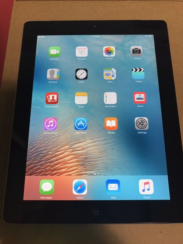 Apple iPad 2 32gb iOS 9.3.5 4G AT&T