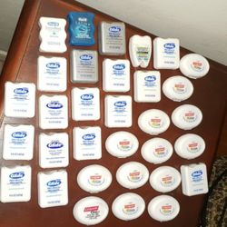 X32 NEW ORAL-B GLIDE CREST COLGATE LISTERINE MINT DENTAL FLOSS ORAL HYGIENE HEALTH CARE