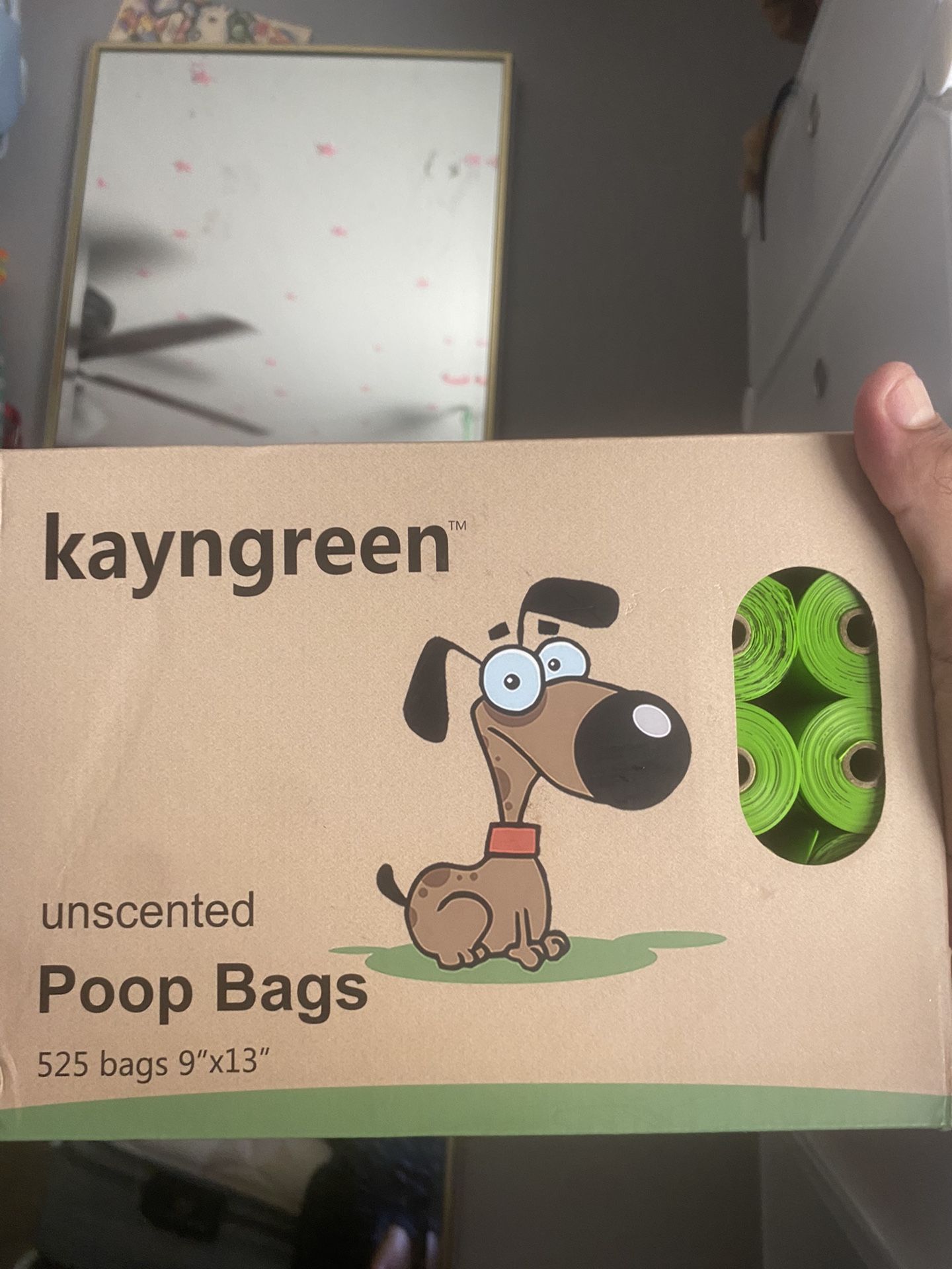 KaynGreen Poop Bags 525 Bags 9”x13