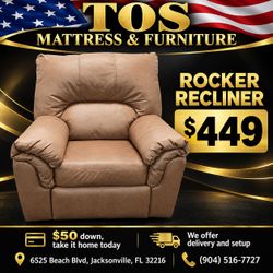 Rocker Recliner Chair 🚚WE DELIVER🚚