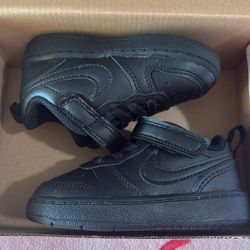 Toddler Boy Black Air Force 