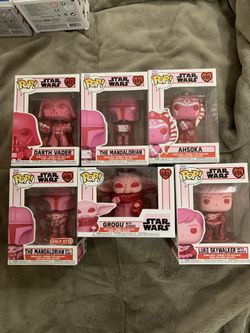 Funko Pop Star Wars Valentines Day Lot