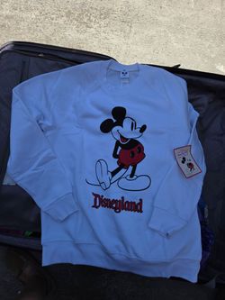 Mickey Mouse White Sweater