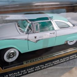 Vintage 1955 Die Cast Ford Fairlane Crown Victoria Model Automobile Unopened Sealed Located In Palm Springs Ca 