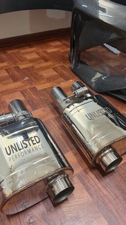 3 inch Universal Valved Mufflers