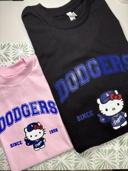 Custom Hello Kitty Dodgers Shirt 