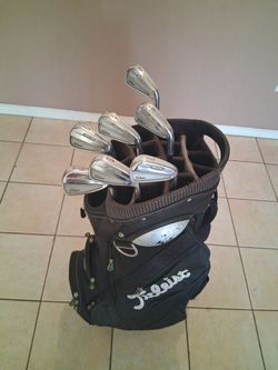 Titleist T 100 Forged Irons 7 Clubs @ Titleist Bag