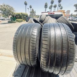 285/40/20 Pirelli Cinturato P7 60-70% Tread (2)