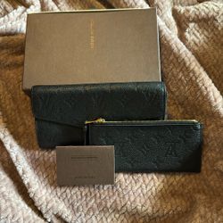 Louis Vuitton Curieuse Empreinte Wallet W/ Insert.